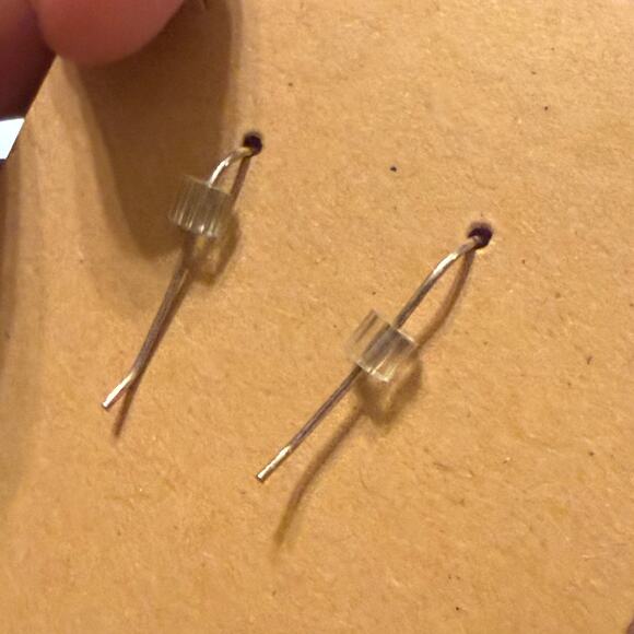 Gorgeous Blue Artisan Handcrafted Glass Drop Earrings - Picture 7 of 8